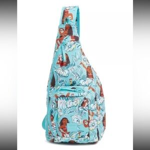 Disney Parks Vera Bradley Moana Tropical Sling Crossbody Backpack - NWT